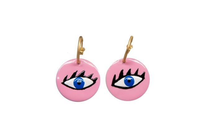 Evil-eyes earrings