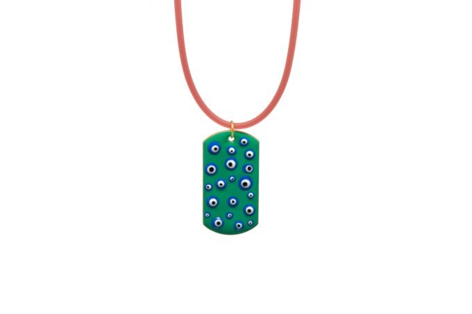 Evil Eyes Tag pendant