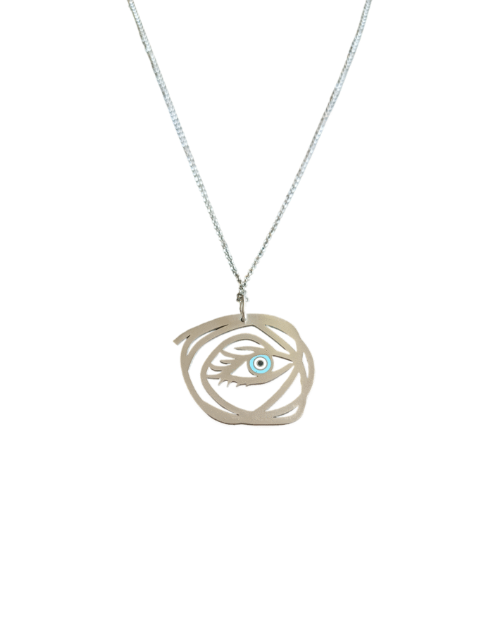 Evil Eyes Aelia logo necklace