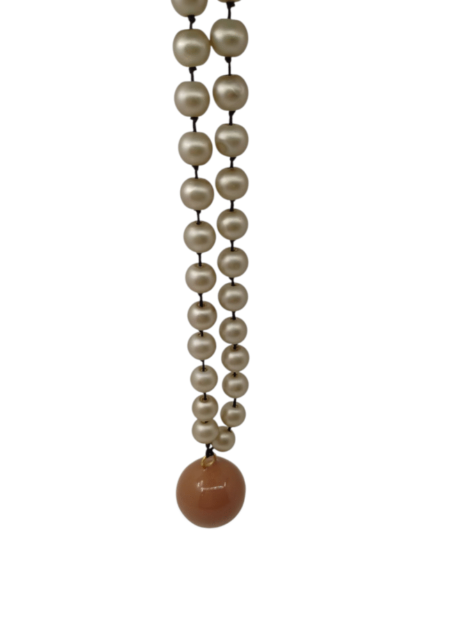 Bulles necklace with pearls