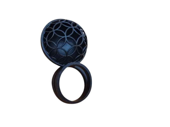 Kypsélε Collection ring No8 925 silver - Image 3